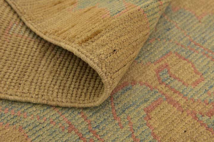 4' 3 x 6' 5 Hand Knotted Oushak Wool Rug