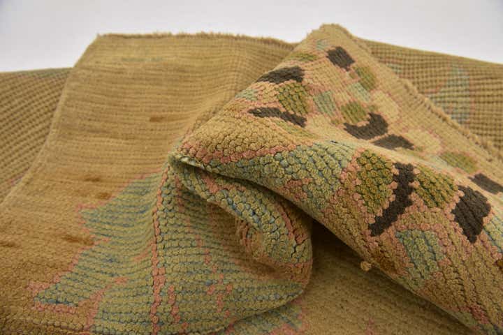 4' 3 x 6' 5 Hand Knotted Oushak Wool Rug