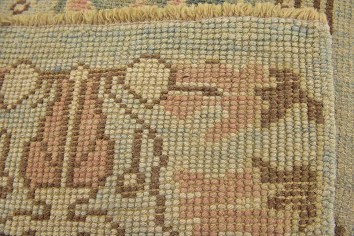 4' 2 x 7' Hand Knotted Oushak Wool Rug