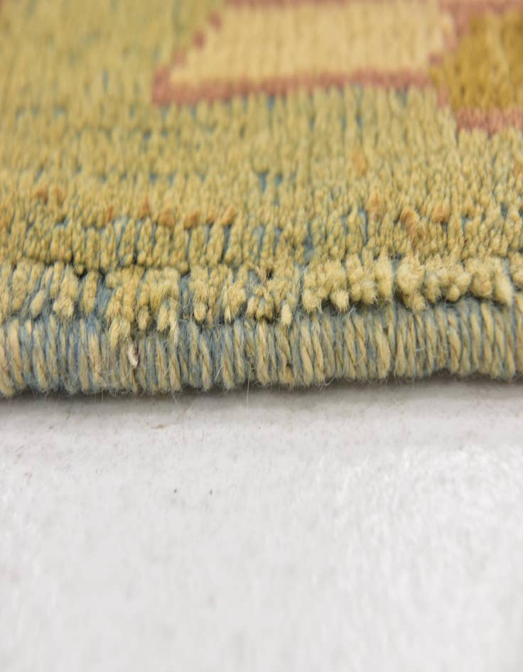 Detail image of 4' 3 x 6' 3  Hand Knotted Oushak Wool Rug