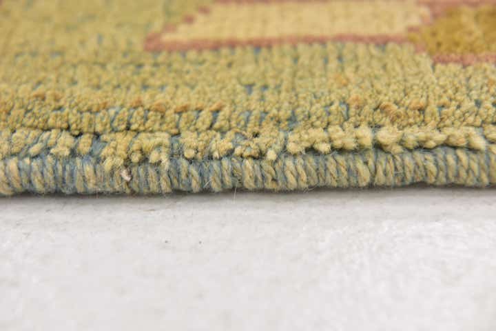 4' 3 x 6' 3 Hand Knotted Oushak Wool Rug