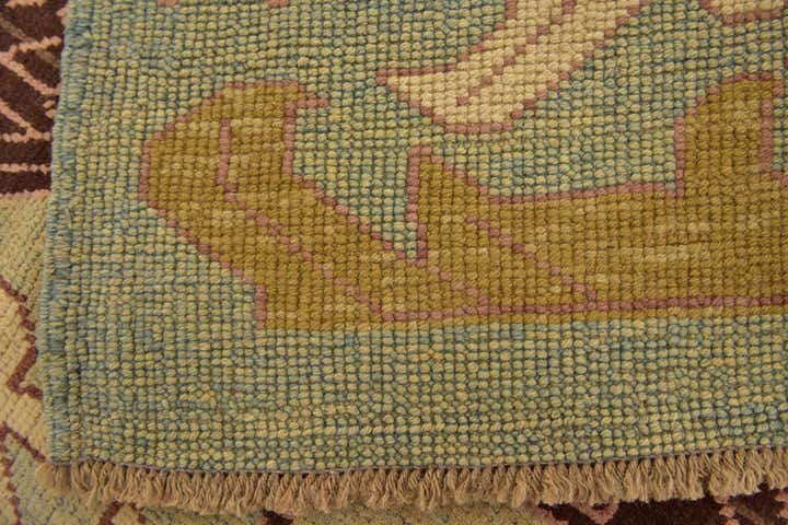 4' 3 x 6' 3 Hand Knotted Oushak Wool Rug