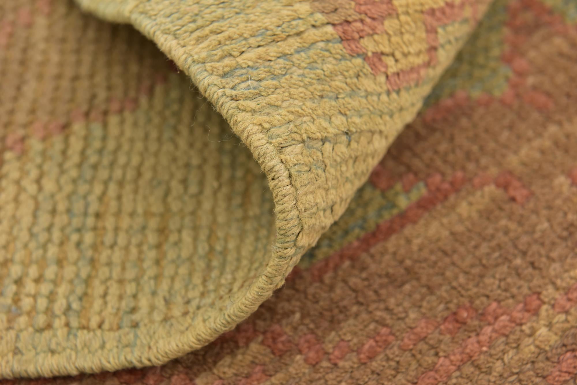 4' 10 x 6' 7 Hand Knotted Oushak Wool Rug