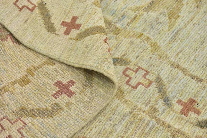 11' 9 x 16' Hand Knotted Oushak Wool Rug