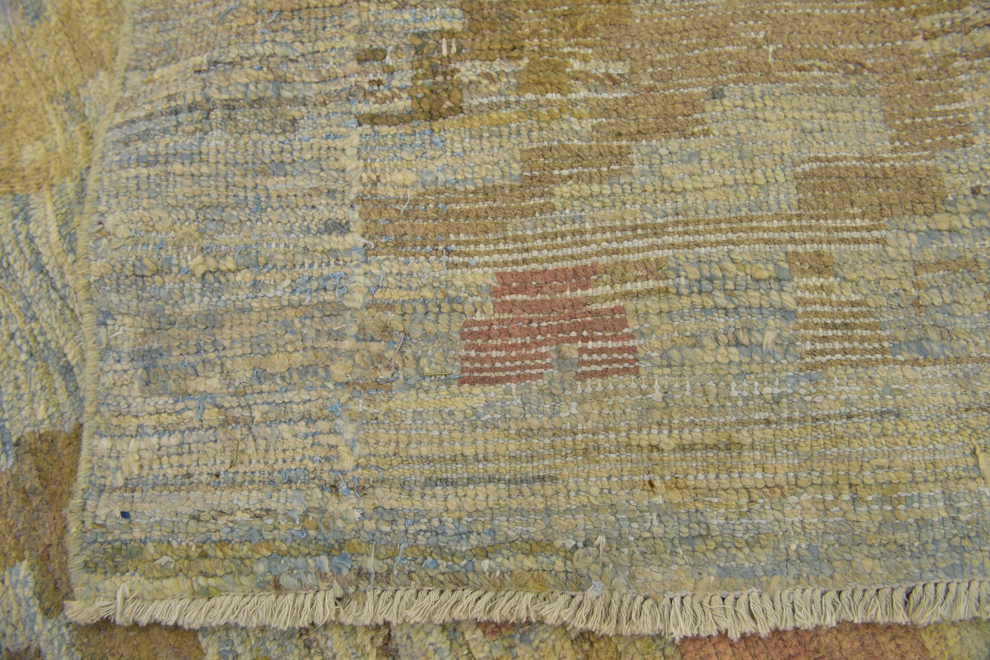 11' 6 x 16' Hand Knotted Oushak Wool Rug
