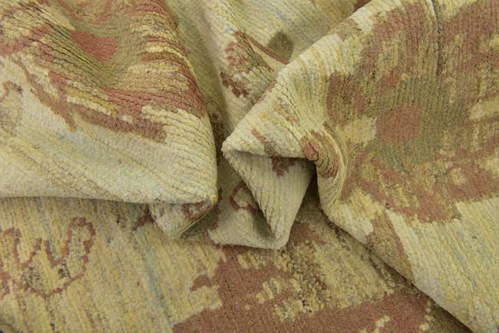 11' 10 x 15' 8 Hand Knotted Oushak Wool Rug