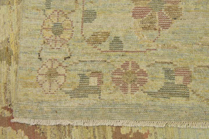 11' 10 x 15' 8 Hand Knotted Oushak Wool Rug