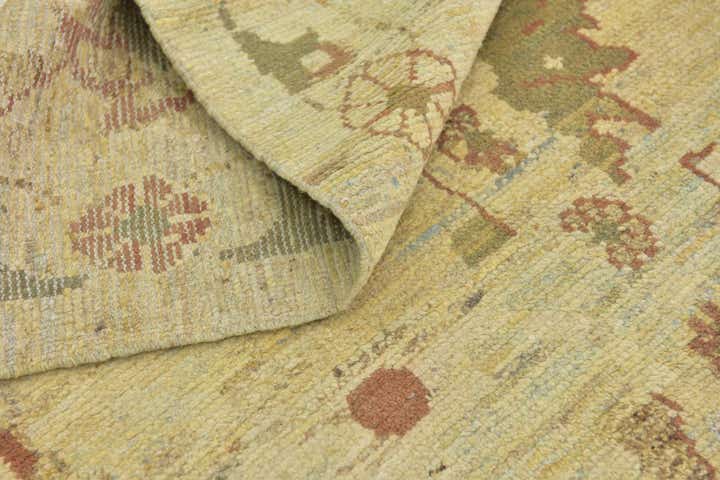 11' 10 x 15' 8 Hand Knotted Oushak Wool Rug