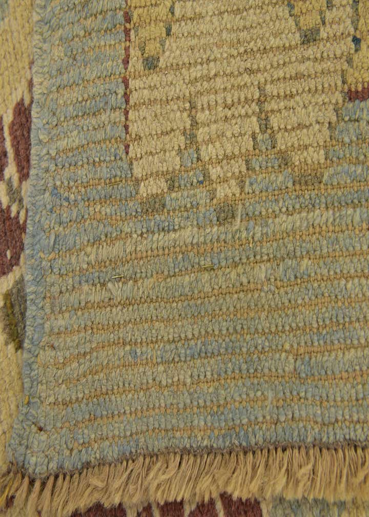 11' 2 x 15' 2 Hand Knotted Oushak Wool Rug