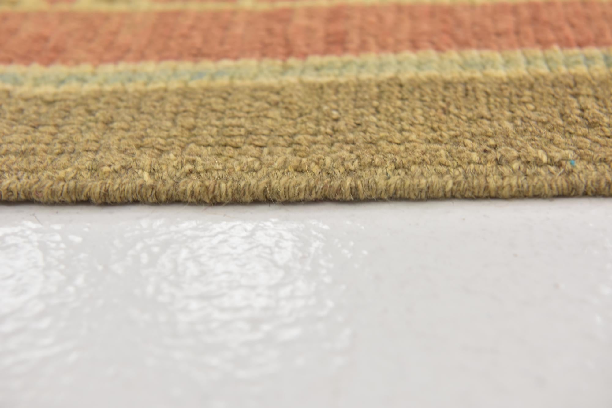 10' x 12' 10 Hand Knotted Oushak Wool Rug
