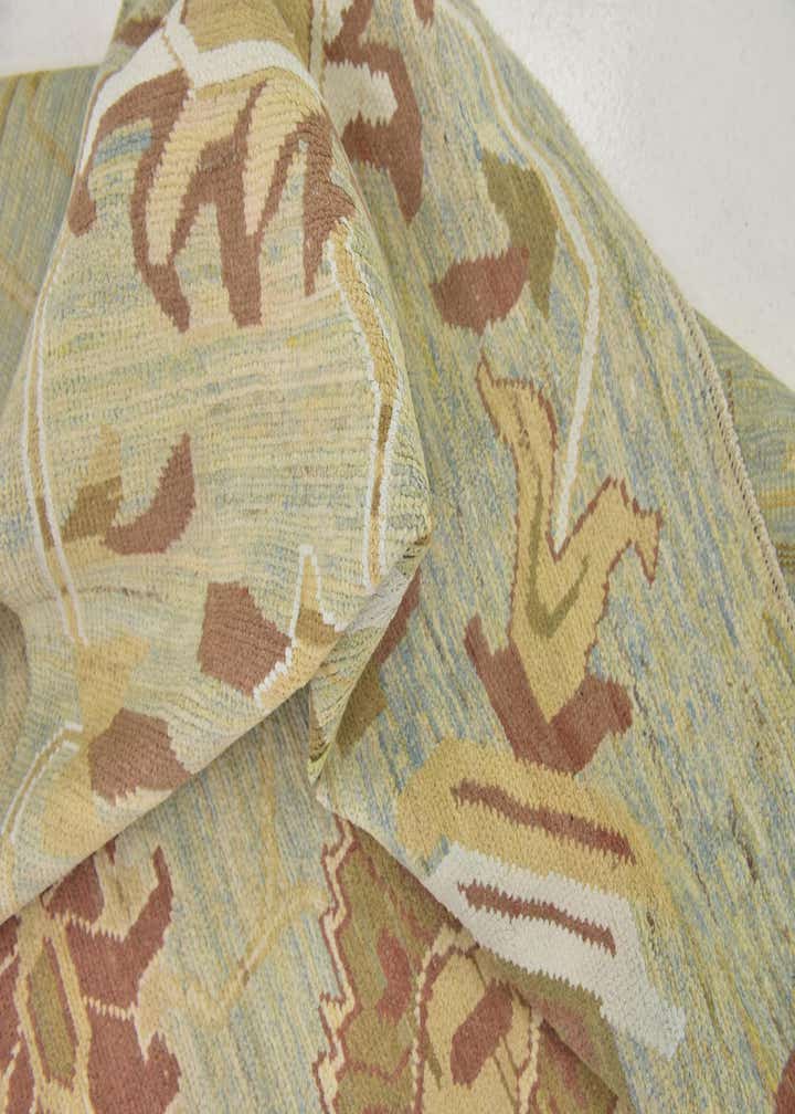 12' 10 x 18' 8 Hand Knotted Oushak Rug