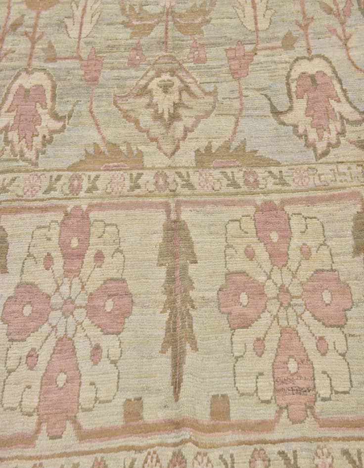 Detail image of 11' 7 x 15' 5  Hand Knotted Oushak Wool Rug