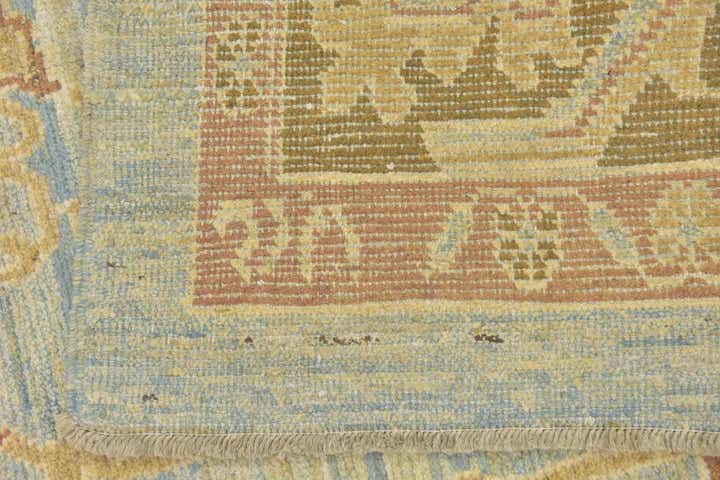 11' x 14' 4 Hand Knotted Oushak Wool Rug