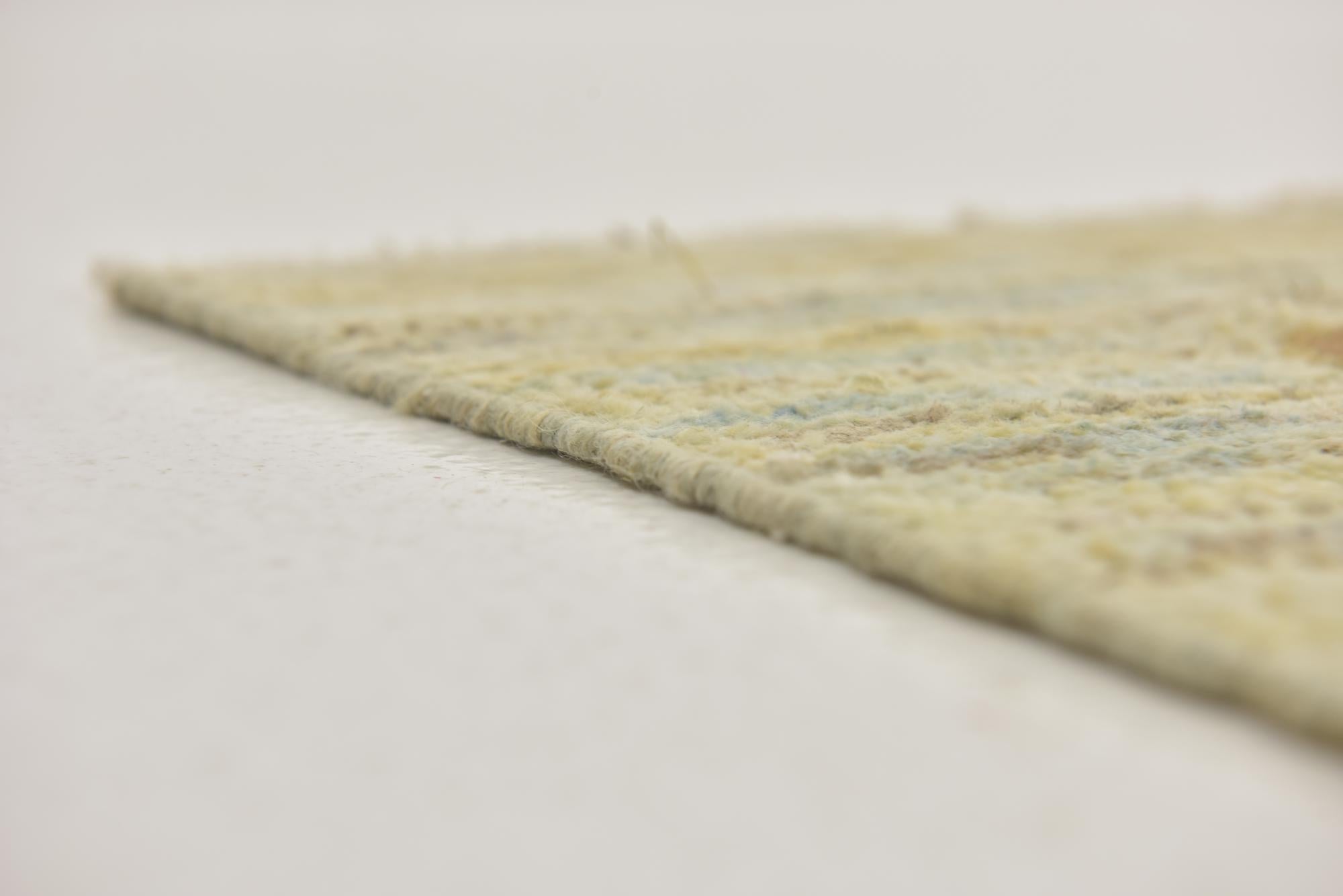 12' 3 x 16' 9 Hand Knotted Oushak Wool Rug