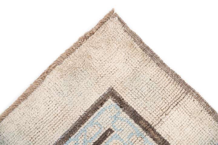 8' 4 x 10' Hand Knotted Oushak Wool Rug