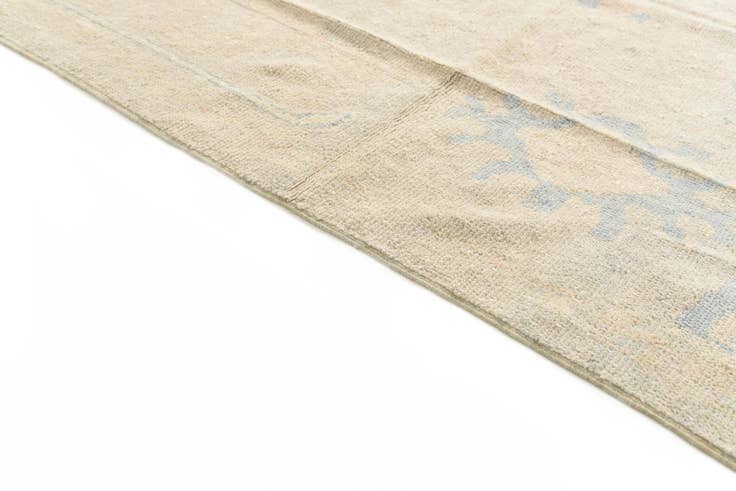 Detail image of 8' 9 x 11' 1 Hand Knotted Oushak Wool Rug