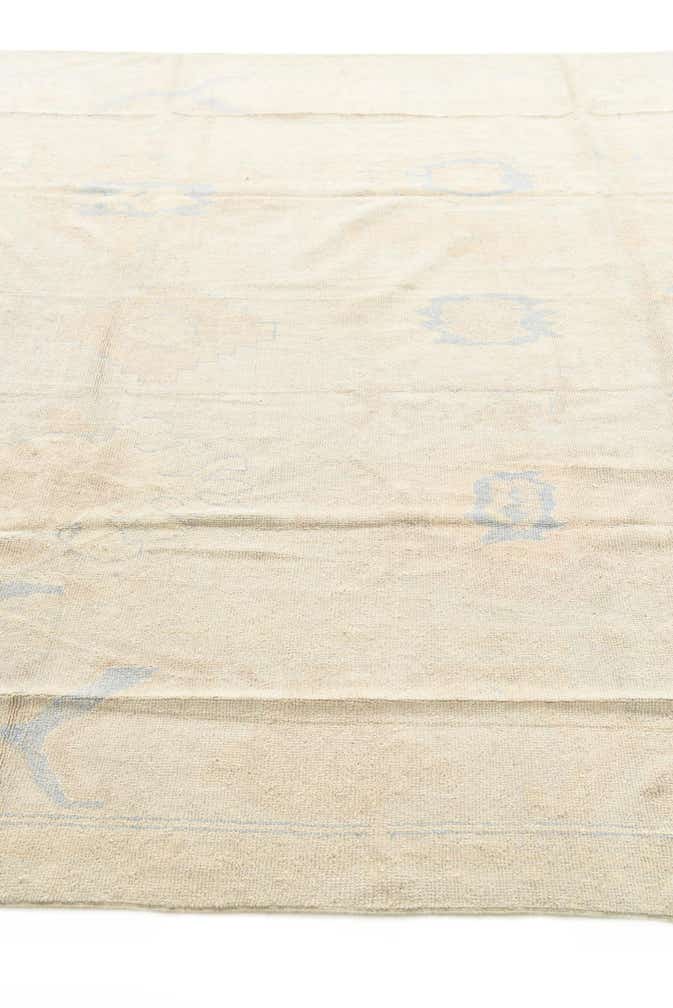 8' 9 x 11' 1 Hand Knotted Oushak Wool Rug