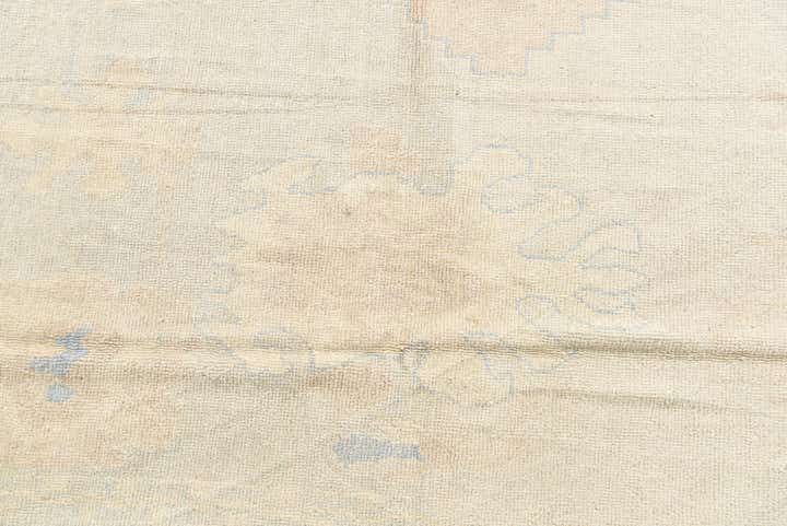 8' 9 x 11' 1 Hand Knotted Oushak Wool Rug