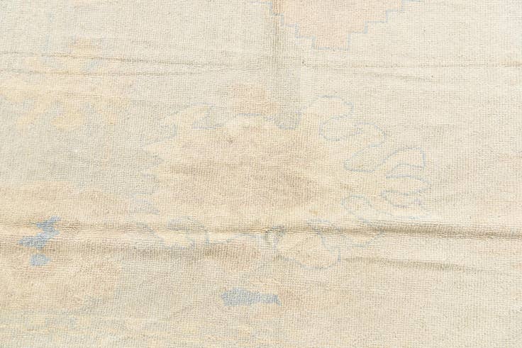 Detail image of 8' 9 x 11' 1 Hand Knotted Oushak Wool Rug