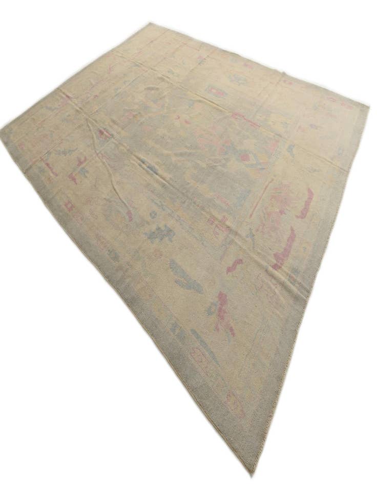 Detail image of 10' 3 x 13' 4  Hand Knotted Oushak Wool Rug