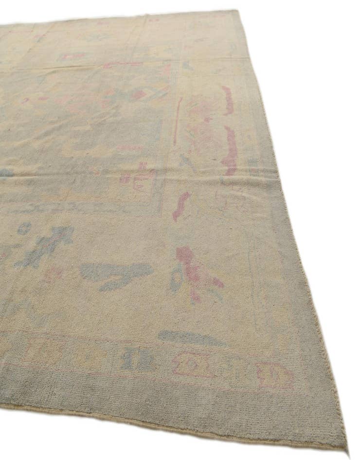 Detail image of 10' 3 x 13' 4  Hand Knotted Oushak Wool Rug