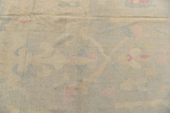 10' 3 x 13' 4 Hand Knotted Oushak Wool Rug