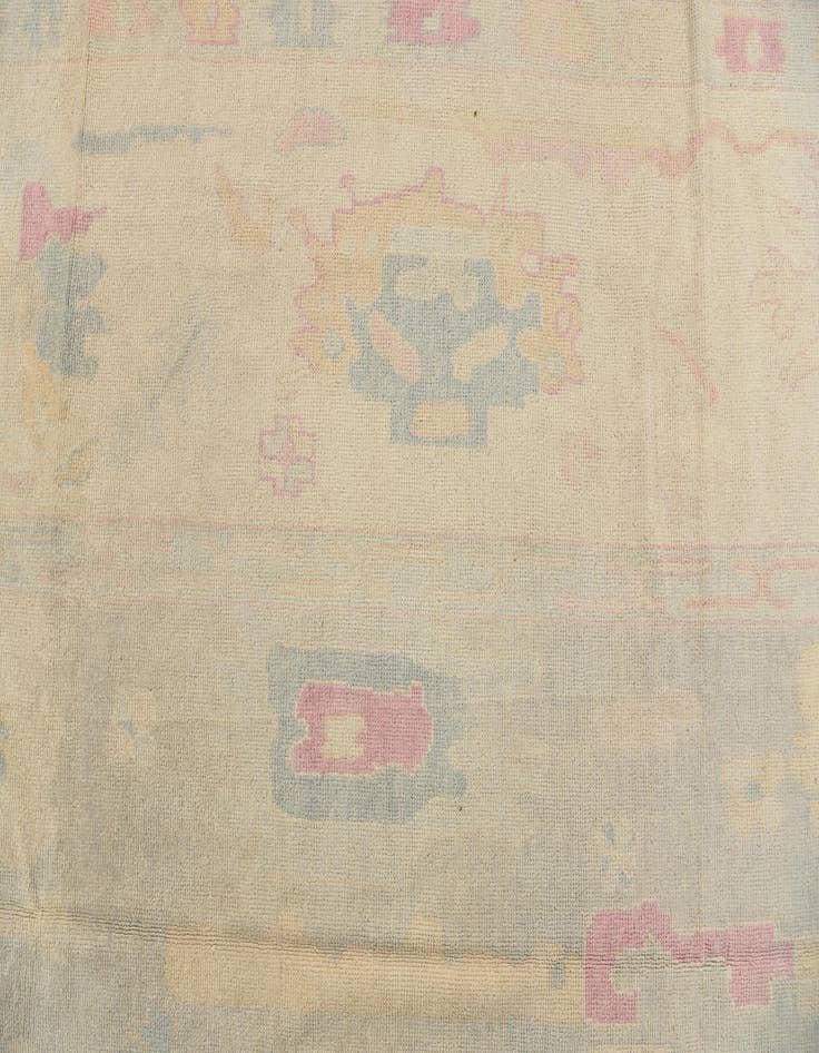 Detail image of 10' 3 x 13' 4  Hand Knotted Oushak Wool Rug