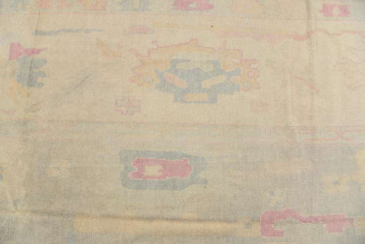 10' 3 x 13' 4 Hand Knotted Oushak Wool Rug