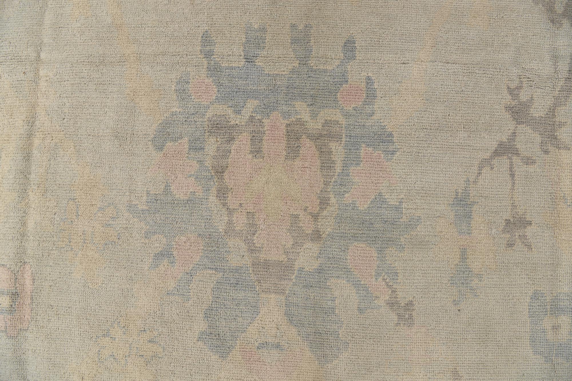 300cm x 415cm anudado a mano Oushak Alfombra Lana