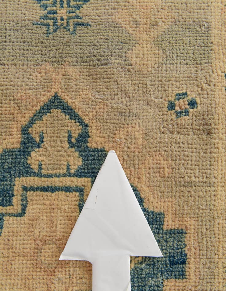 Detail image of 4' 9 x 6' 10  Hand Knotted Oushak Wool Rug