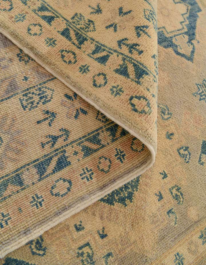 4' 9 x 6' 10 Hand Knotted Oushak Wool Rug