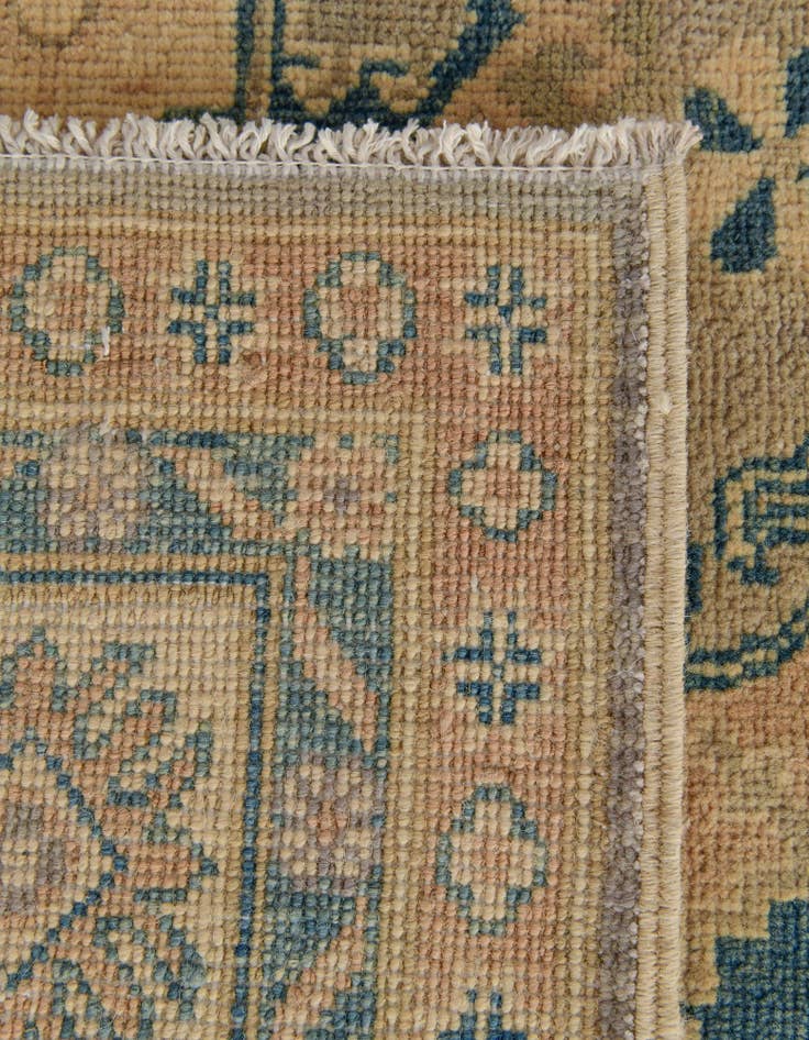 Detail image of 4' 9 x 6' 10  Hand Knotted Oushak Wool Rug