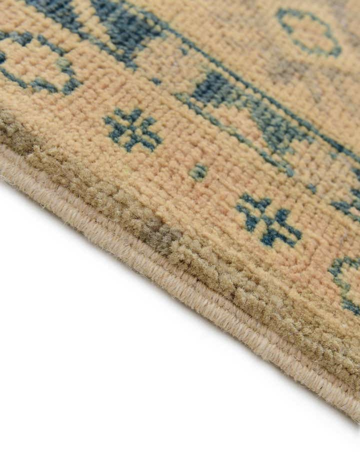 4' 9 x 6' 10 Hand Knotted Oushak Wool Rug