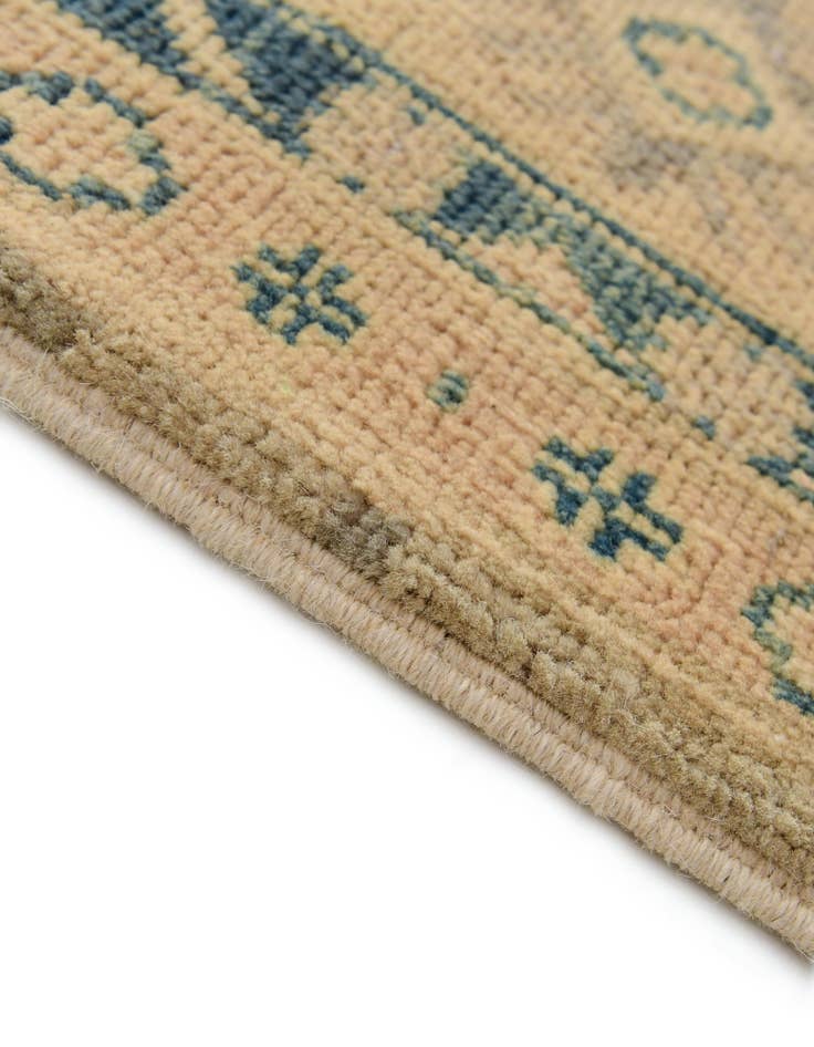 Detail image of 4' 9 x 6' 10 Hand Knotted Oushak Wool Rug