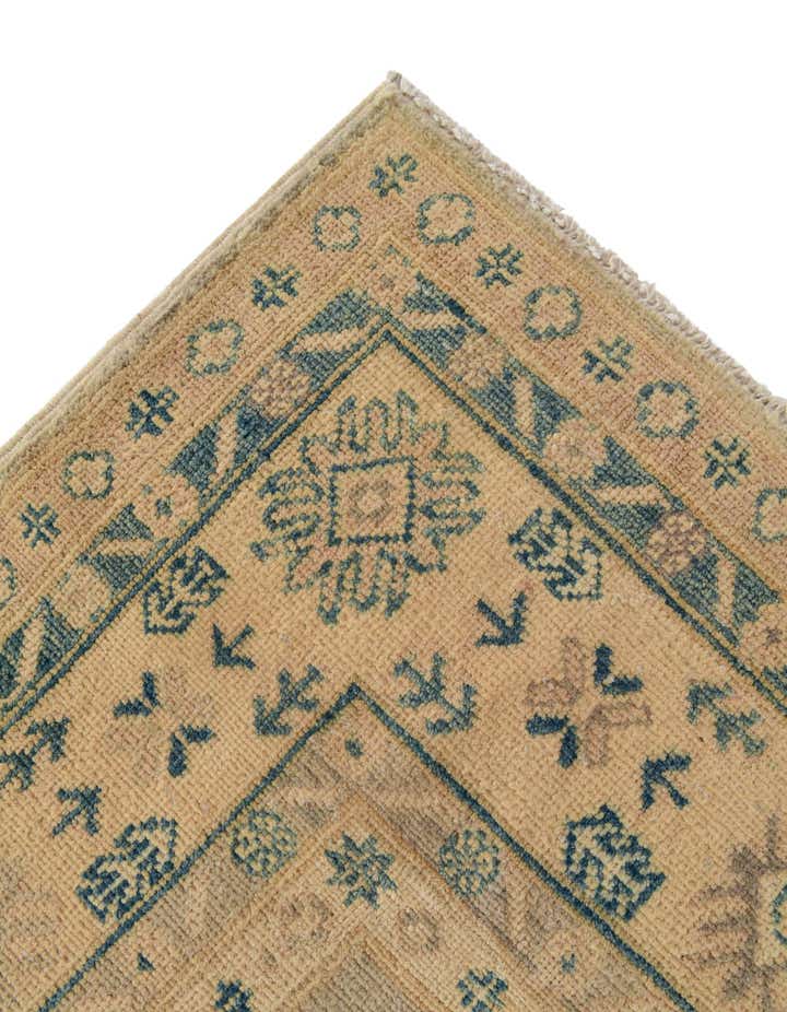 4' 9 x 6' 10 Hand Knotted Oushak Wool Rug