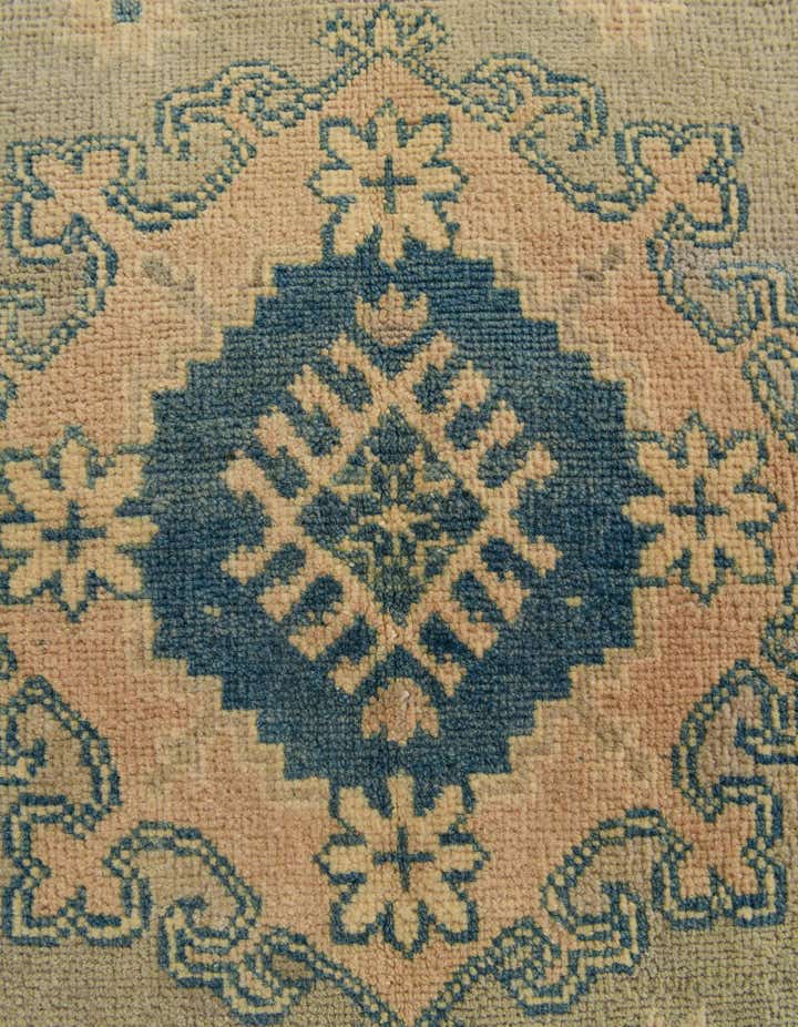 4' 9 x 6' 10 Hand Knotted Oushak Wool Rug