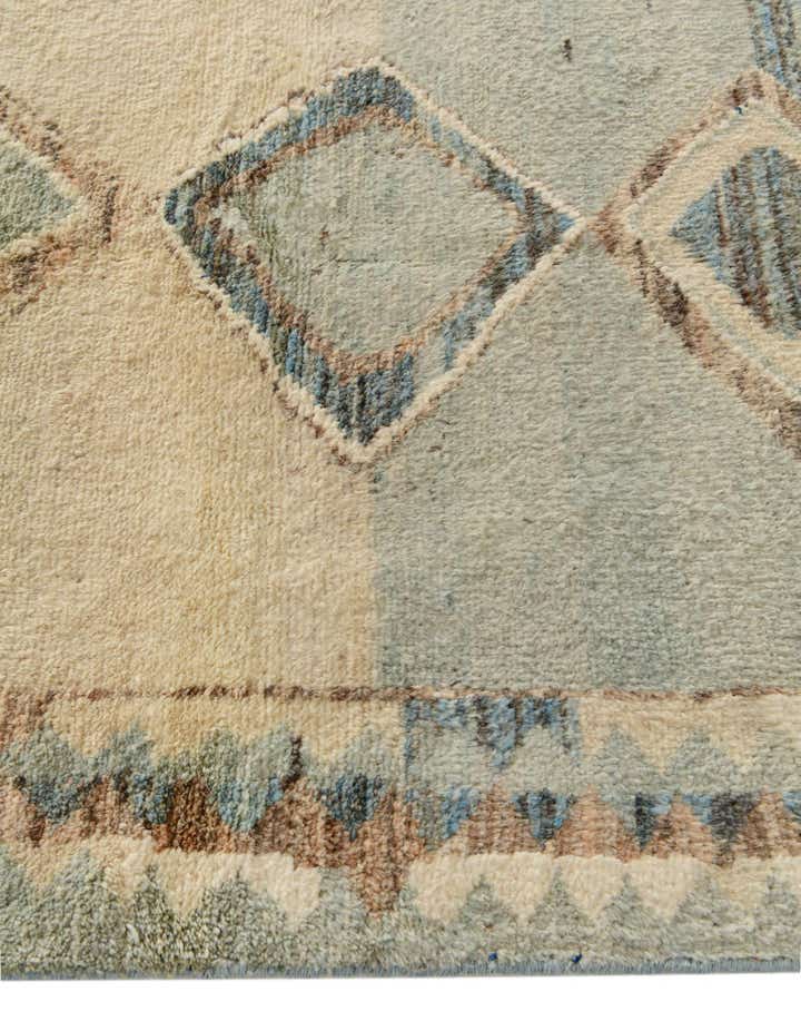 3' 3 x 4' 5 Hand Knotted Oushak Wool Rug