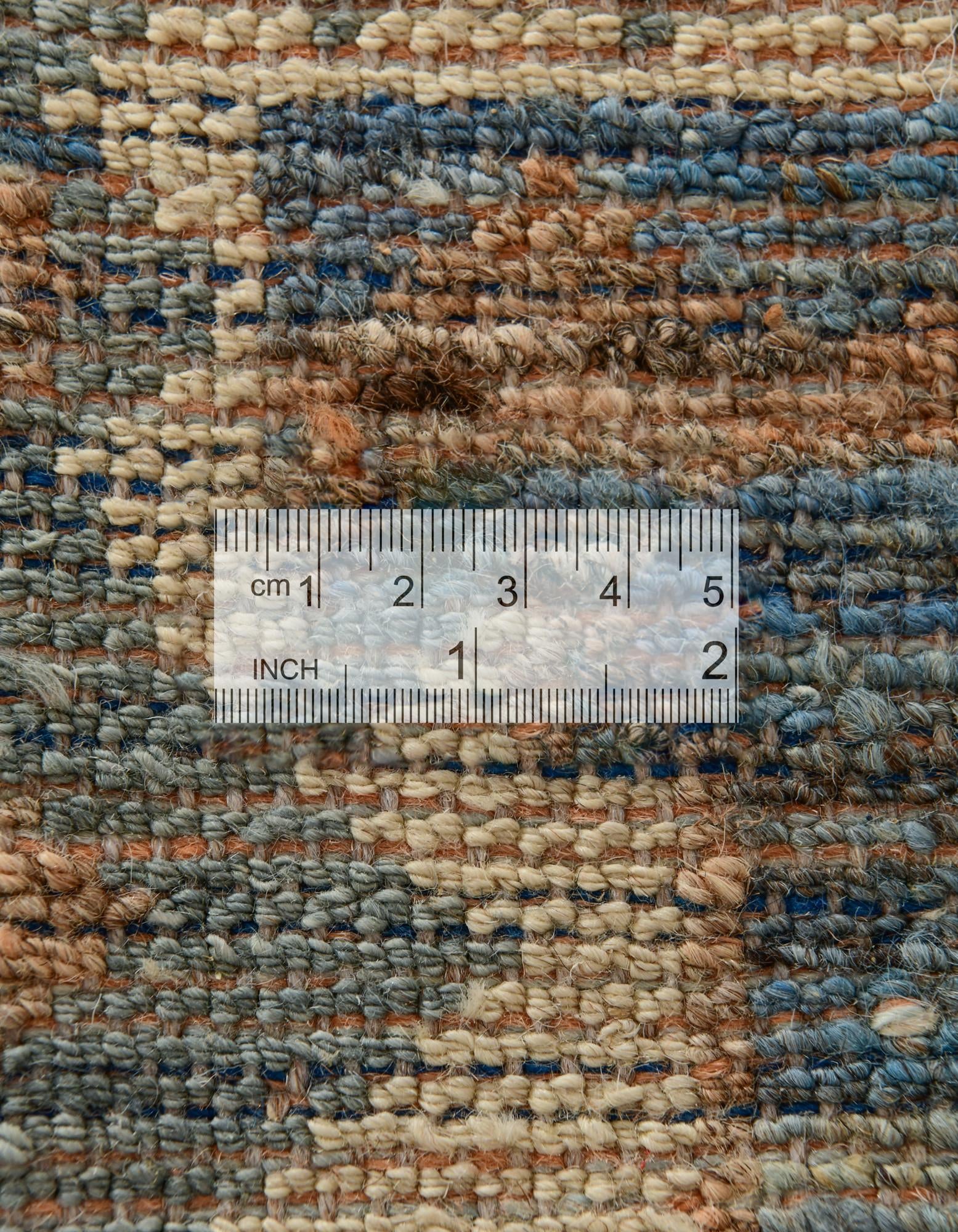 3' 3 x 4' 5 Hand Knotted Oushak Wool Rug