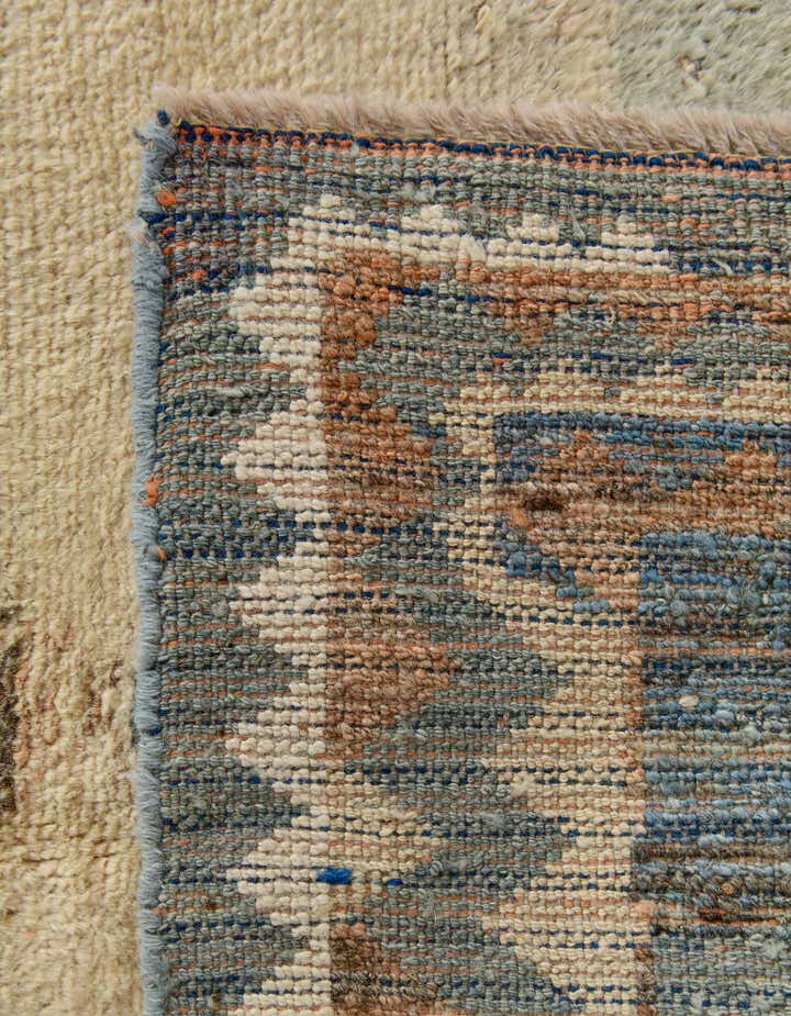 3' 3 x 4' 5 Hand Knotted Oushak Wool Rug
