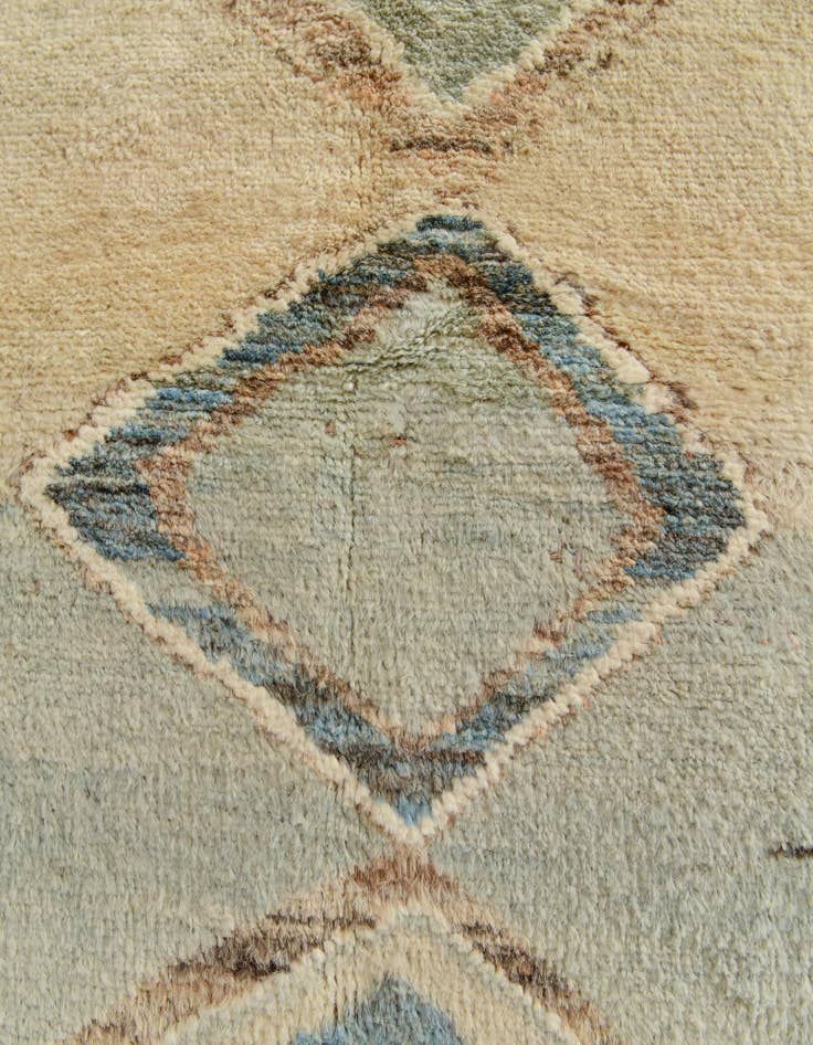 Detail image of 3' 3 x 4' 5 Hand Knotted Oushak Wool Rug