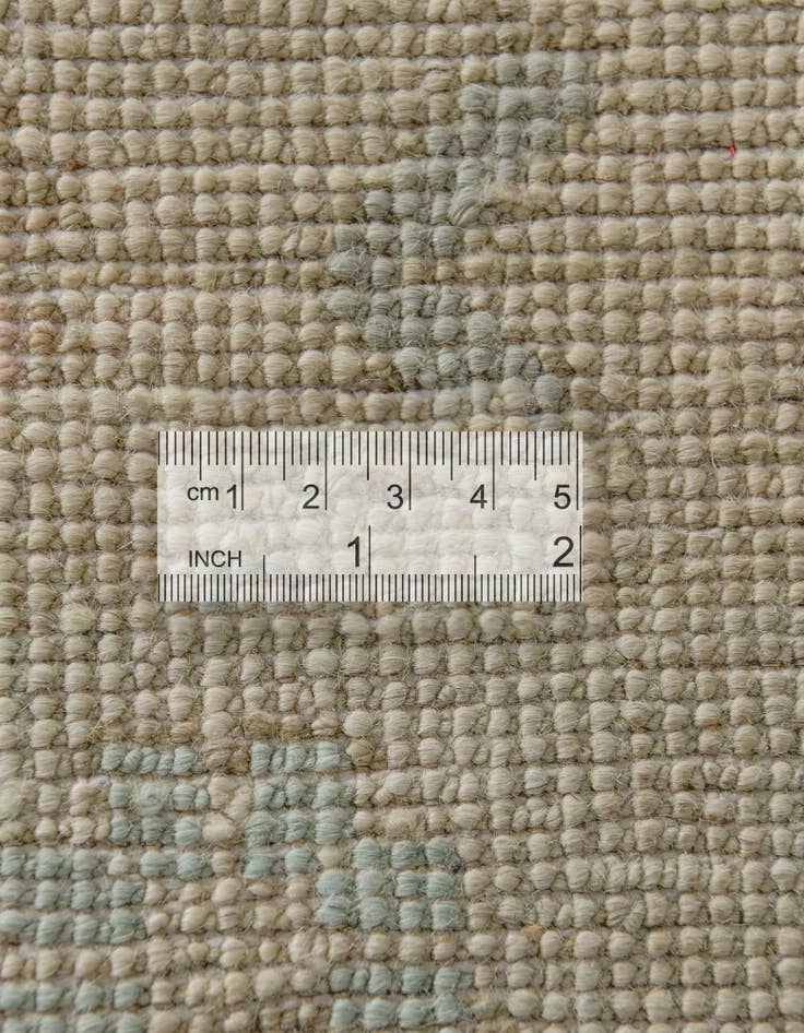 Detail image of 10' 4 x 13' 11  Hand Knotted Oushak Wool Rug