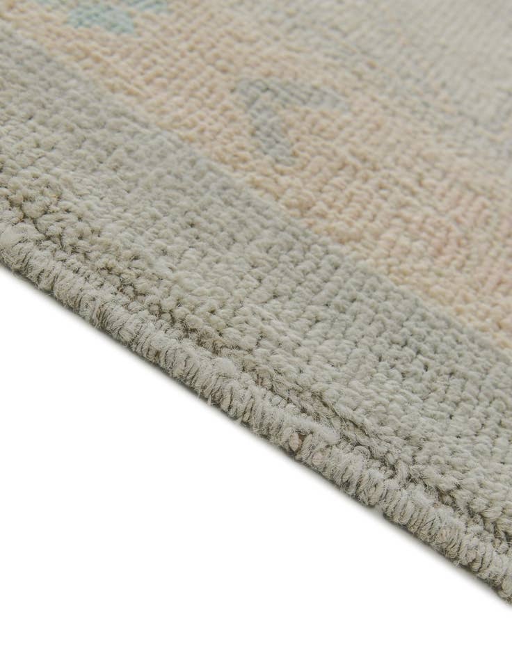 Detail image of 10' 4 x 13' 11  Hand Knotted Oushak Wool Rug