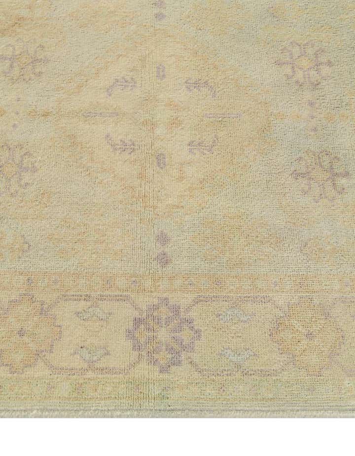 3' 5 x 4' 9 Hand Knotted Oushak Wool Rug