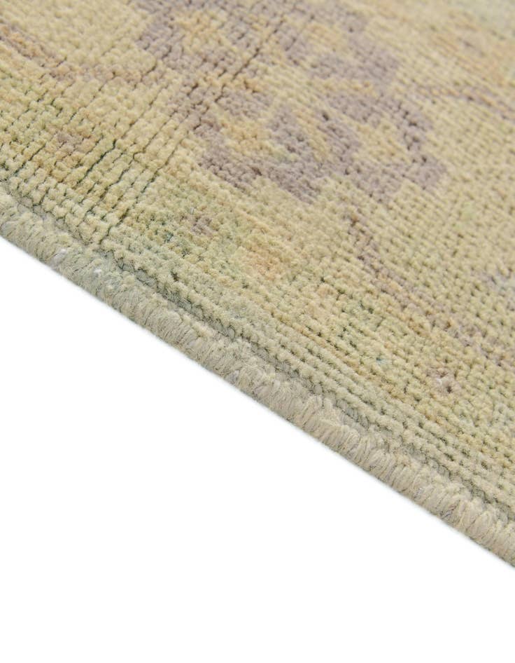 Detail image of 3' 5 x 4' 9 Hand Knotted Oushak Wool Rug