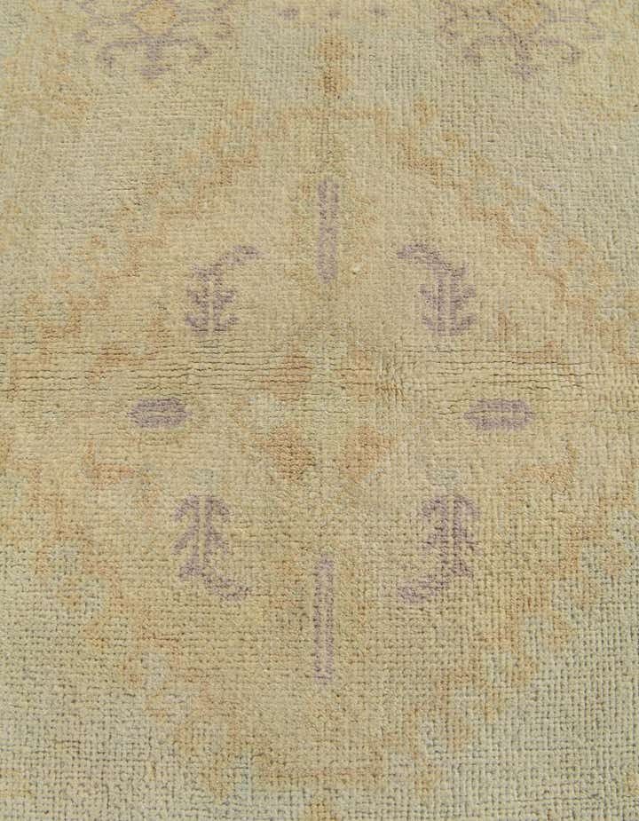 3' 5 x 4' 9 Hand Knotted Oushak Wool Rug