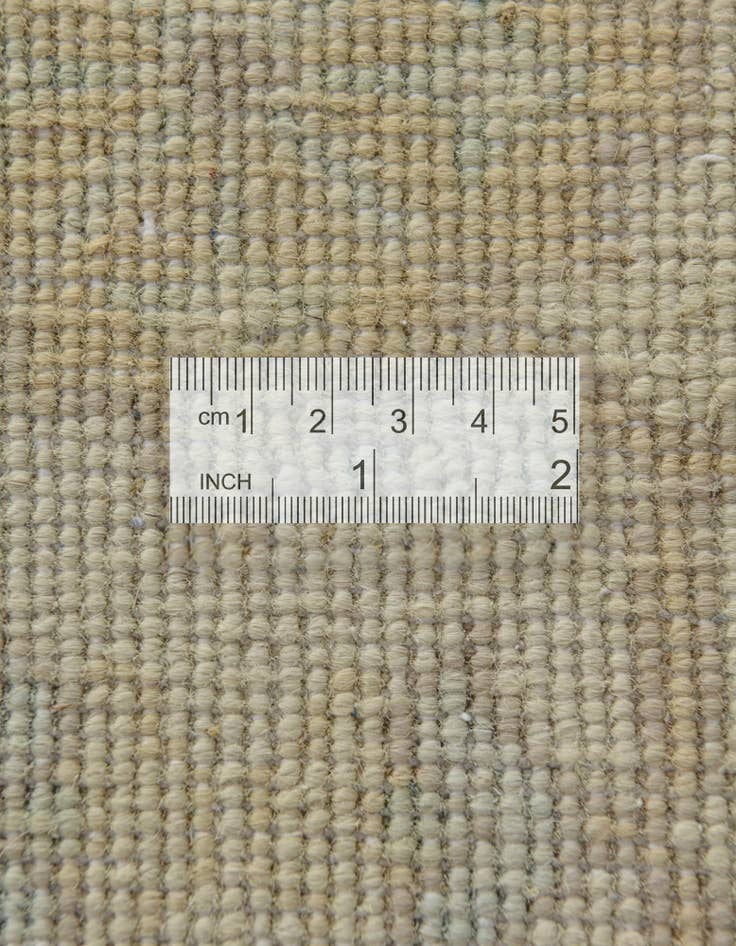 Detail image of 3' 5 x 4' 9 Hand Knotted Oushak Wool Rug