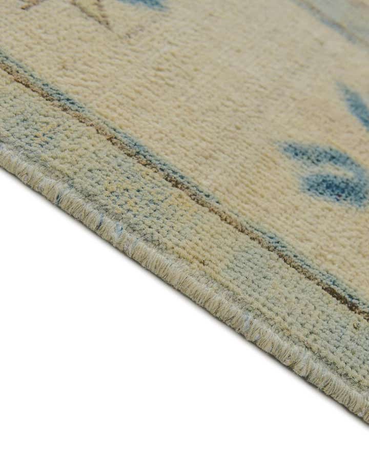 7' 11 x 9' 8 Hand Knotted Oushak Wool Rug