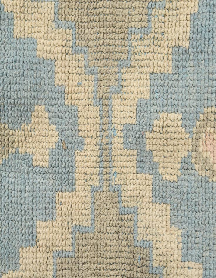 Detail image of 6' 1 x 9' 5  Hand Knotted Oushak Wool Rug