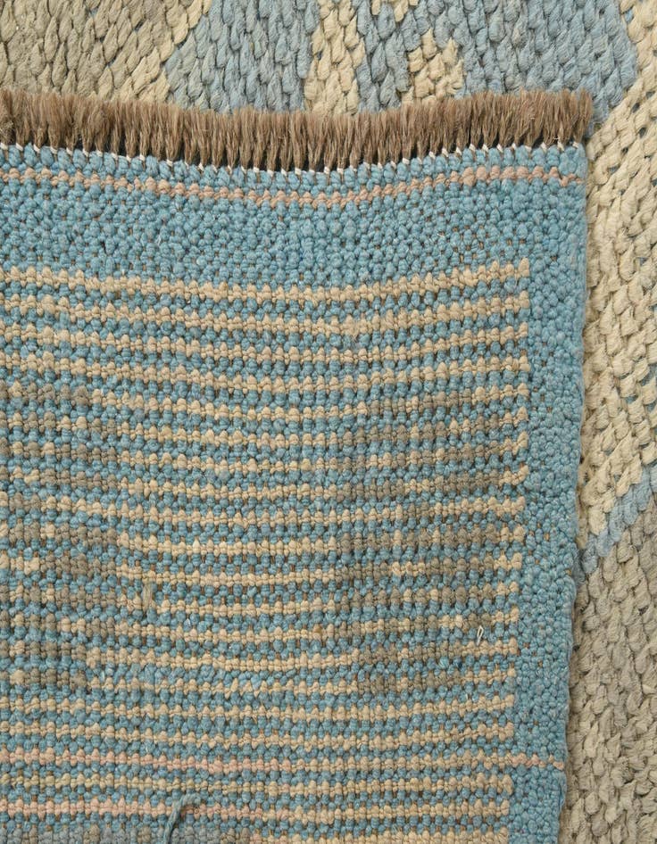 Detail image of 6' 1 x 9' 5  Hand Knotted Oushak Wool Rug