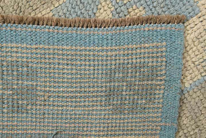 6' 1 x 9' 5 Hand Knotted Oushak Wool Rug